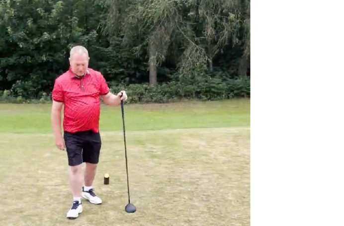 Mick tee'd off during Terry's speech