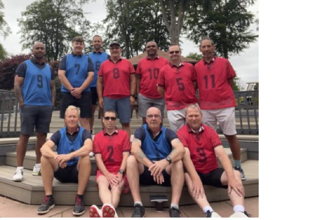 Forest group photo minus Campbell