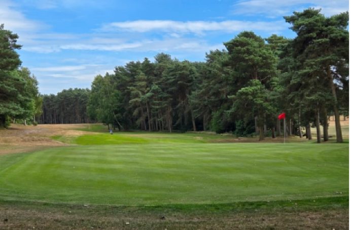 Another beautiful day for golf