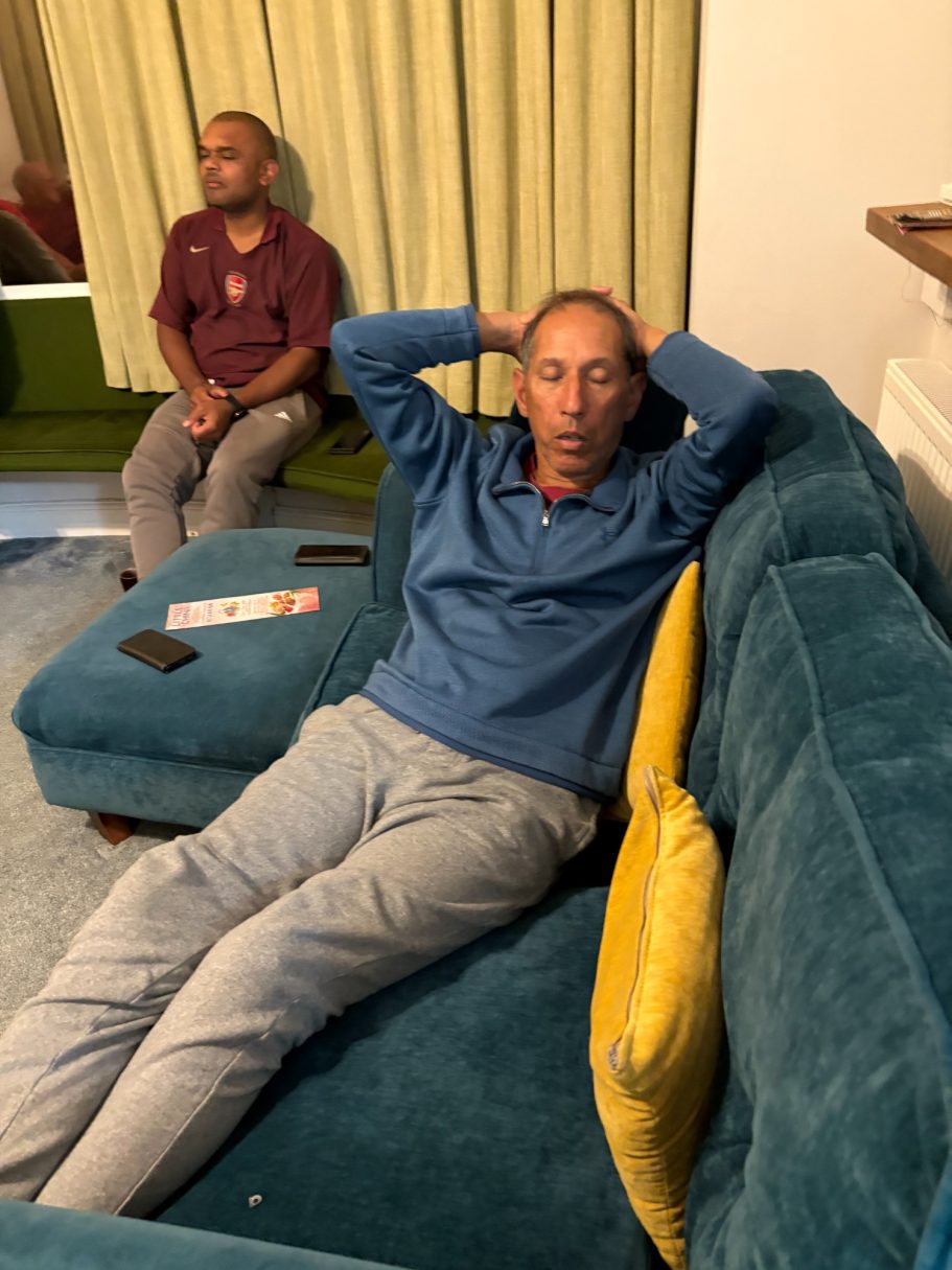 Golf is exhausting