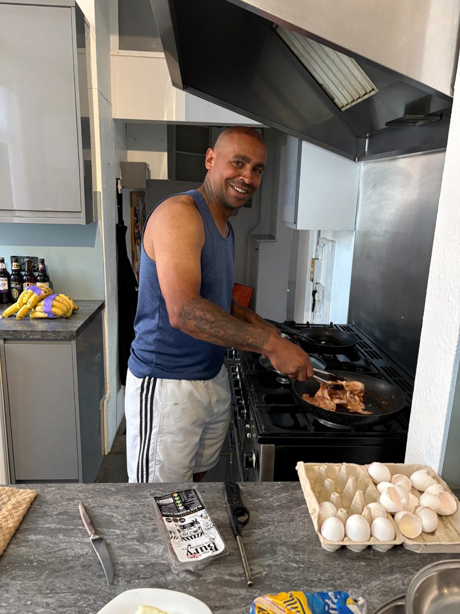 Early morning breakfast by our chef