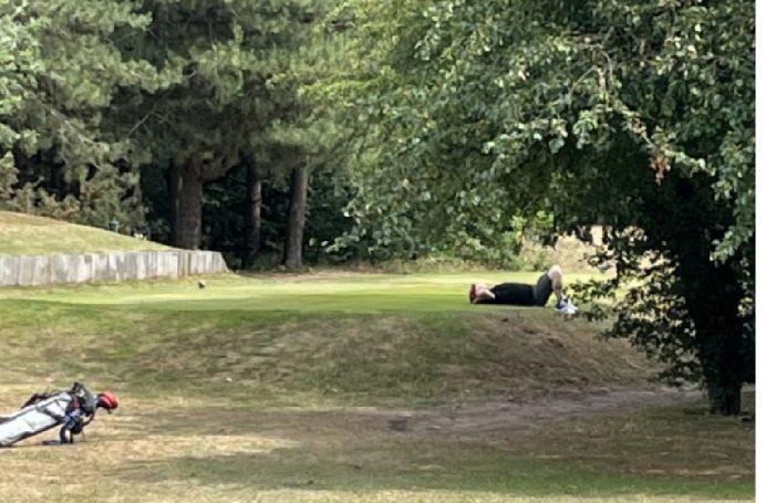 Sit ups or out of the hole. You decide