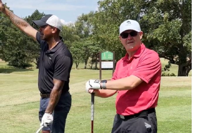 Simon as day 5's announcer