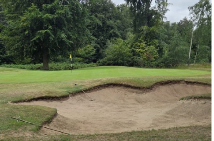 Bunker what bunker. I only see green